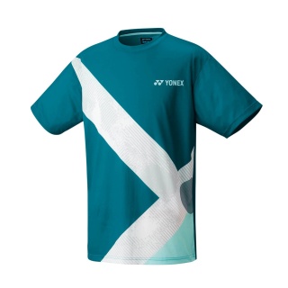 Yonex Sport T-shirt Practice YJ0044 (100% Polyester) 2025 blue-green boys